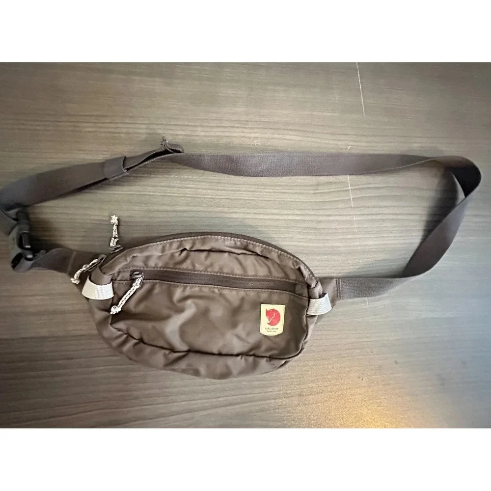Fjallraven High Coast Hip Pack 23223 Brown Waist Fanny Pack Crossbody Bag